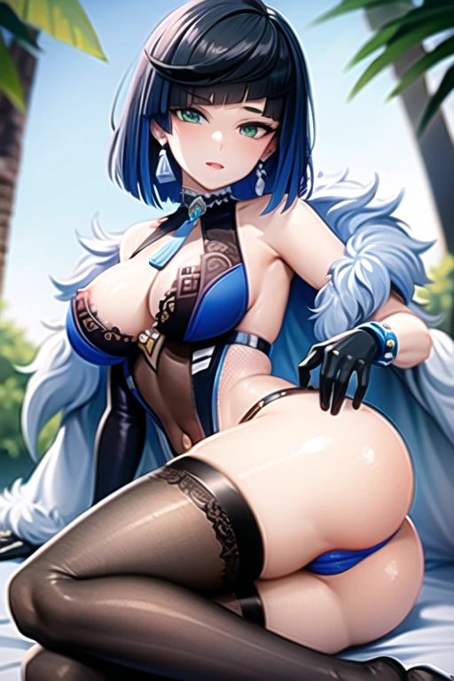 [Stable Diffusion] R18 Genshin Impact - Yelan [Ilustrasi]